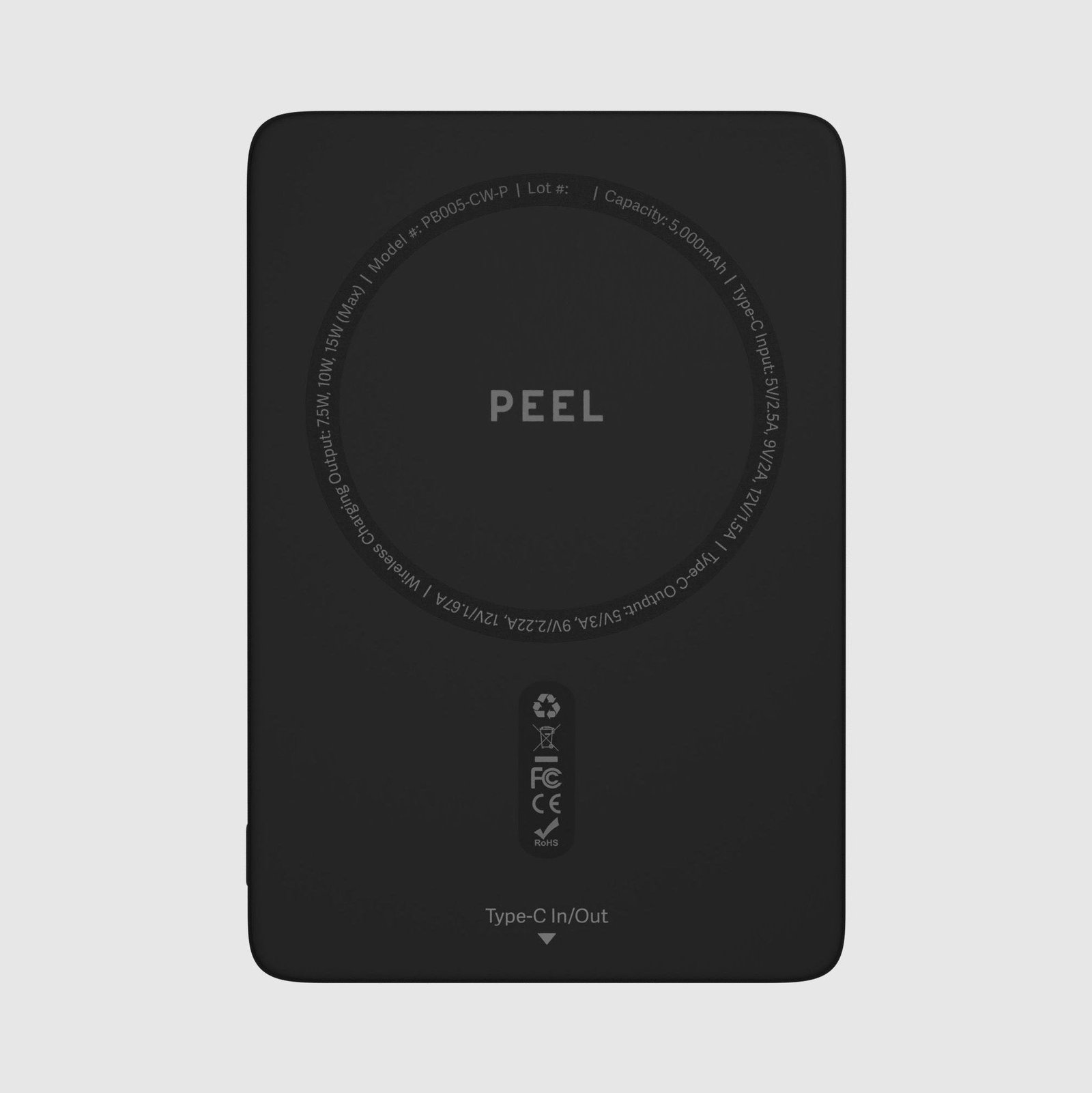 Thin 5,000mAh Wireless Charging Power Bank - Image 3