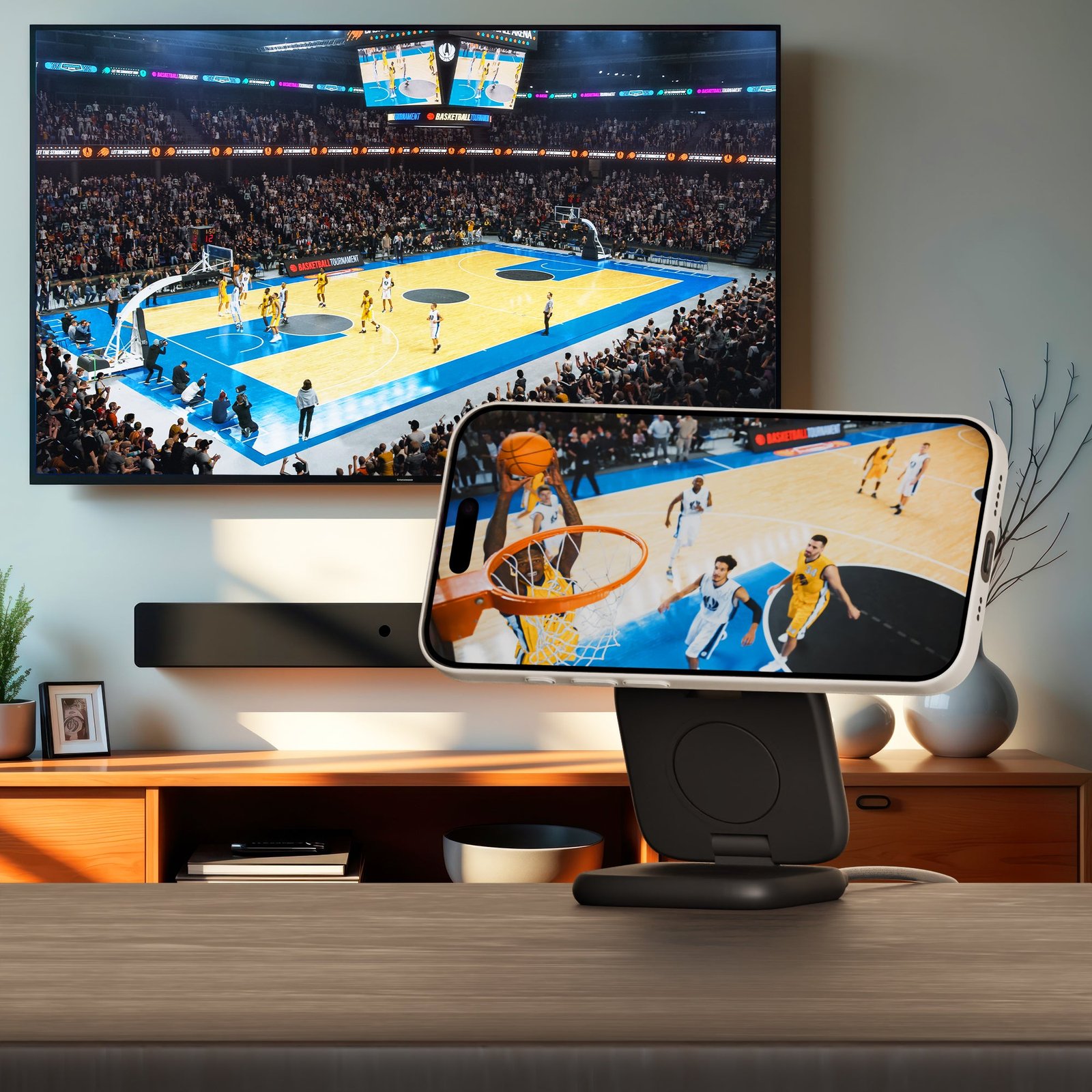 3-in-1 Folding Wireless Charging Stand - Image 5